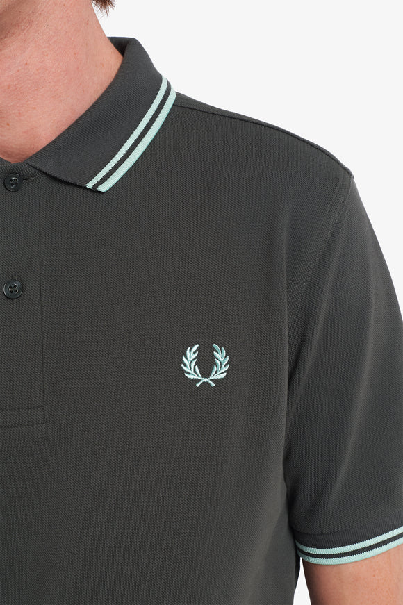 Fred Perry Polo Gunmetal / Blue