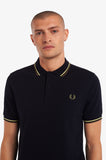 Fred Perry Polo Navy / Waxyel / Milgr
