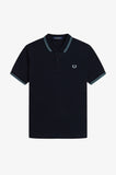 Fred Perry Polo Navy / Silver Blue