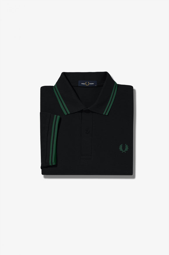 Fred Perry Polo Black / Ivy
