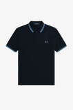 Fred Perry Polo Navy / Soft Blue / Twilight Blue