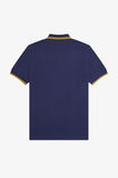 Fred Perry Polo French Navy / Golden Hour