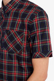 Fred Perry Short Sleeve Tartan Button Up (Limited - Made in England)