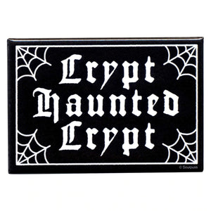 Crypt Haunted Crypt Magnet