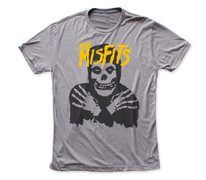 Misfits Classic Skull Yellow Band Shirt