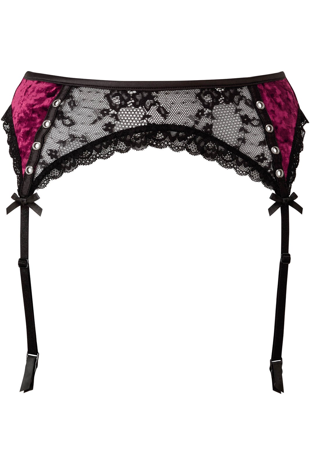 Mercy Lace Garter Belt Blood Red DeadRockers Mercy Lace Garter Belt Blood Red DeadRockers