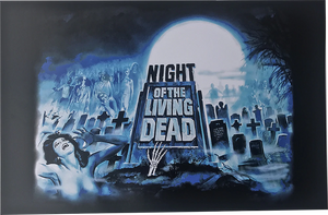 Night of the Living Dead (UK) Silkscreened Poster