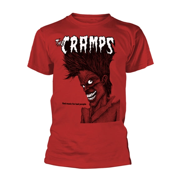 The Cramps Bad Music Shirt Red