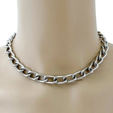 Submission Chain Necklace Silver