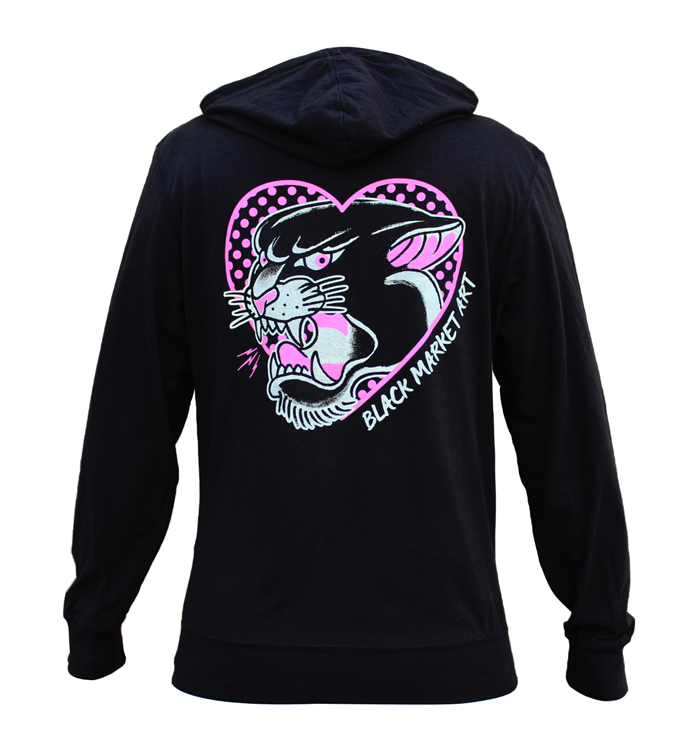 Pink Panther Lightweight Hoodie – DeadRockers