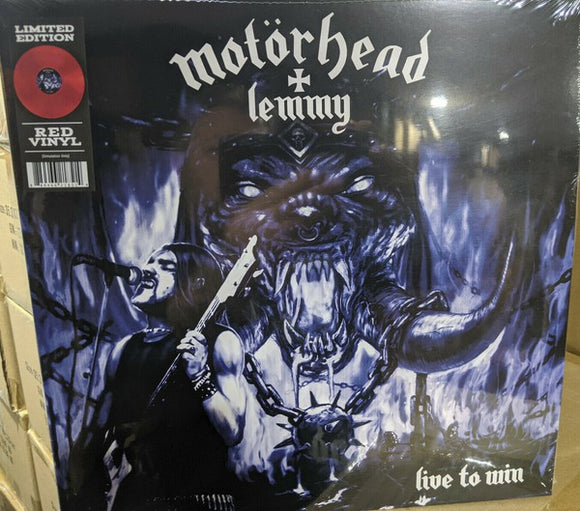Motorhead + Lemmy ‎- Live To Win LP