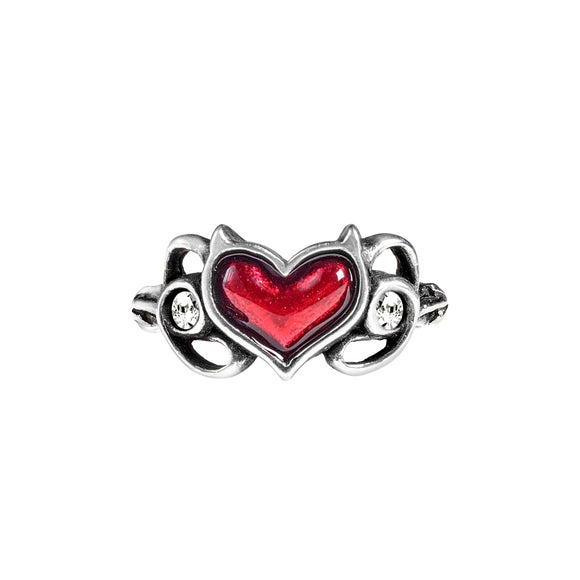 Little Devil Heart Ring