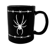 Barbed Wire Spider Coffee Mug