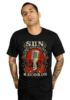 Sun Records Rockabilly Music Tee Shirt