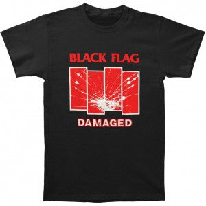 Black Flag Damaged Shirt - Black