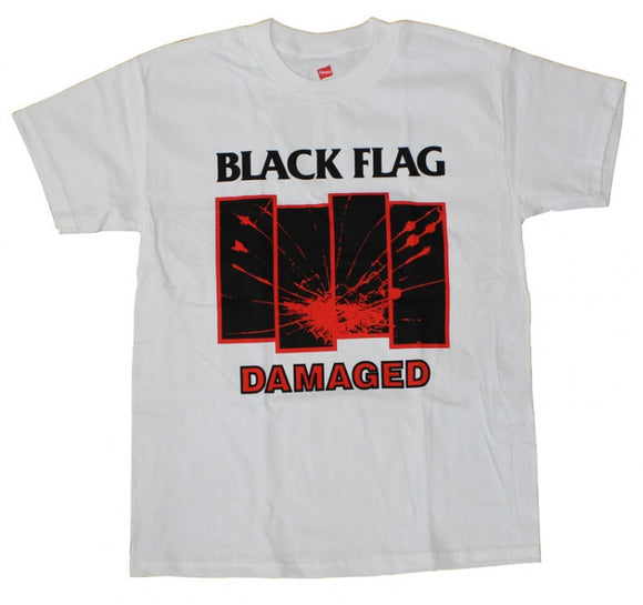 Black Flag Damaged Shirt - DeadRockers