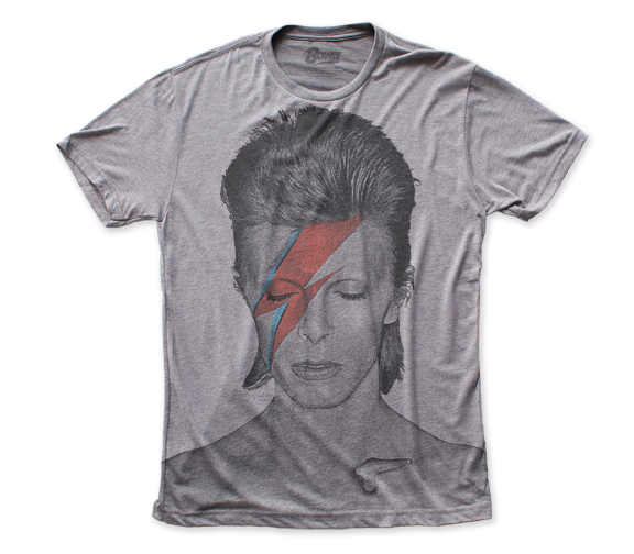 David Bowie Aladdin Sane Tri-Blend Band Shirt