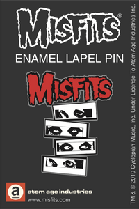 Misfits Fiend Eyes Enamel Pin
