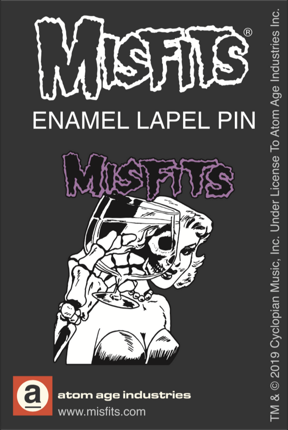 Misfits Die Die My Darling Enamel Pin