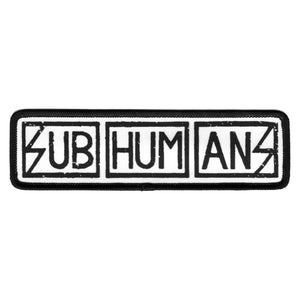 Subhumans Work Shirt Style Patch