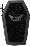 Vampires Kiss Black Velvet Coffin Wallet