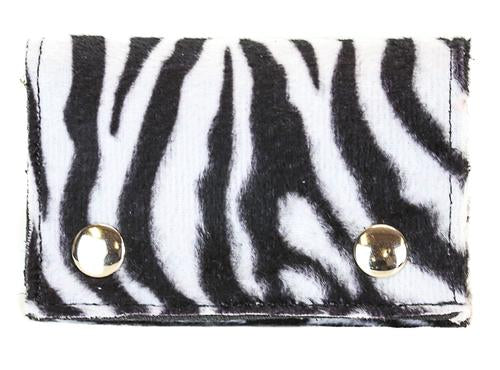 Fuzzy Animal Print Chain Wallet (Various Prints/Colors!) – DeadRockers