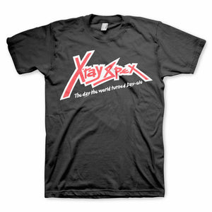 X-Ray Spex Black Logo Band Shirt