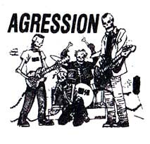 Agression 'Band' Patch - DeadRockers