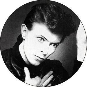 David Bowie Heroes Pin - DeadRockers