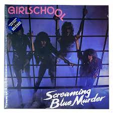Girlschool ‎- Screaming Blue Murder LP