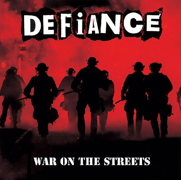 Defiance - War On The Streets LP Exclusive Clear Vinyl