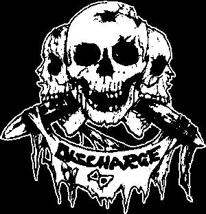 Discharge 'Skulls' Patch - DeadRockers