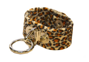 Leopard Bondage Ring Wristband