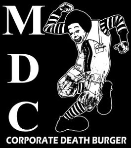 MDC 'Death Burger' Patch - DeadRockers