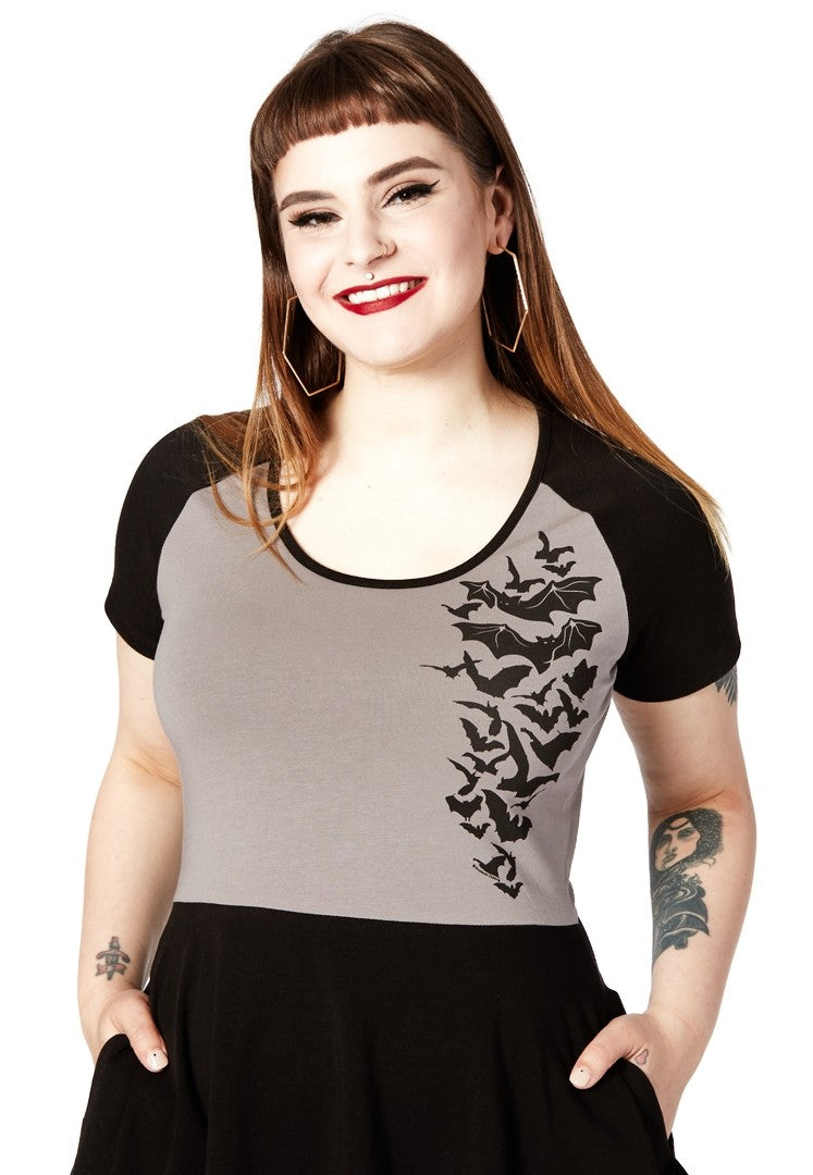 bat skater dress Kreepsville