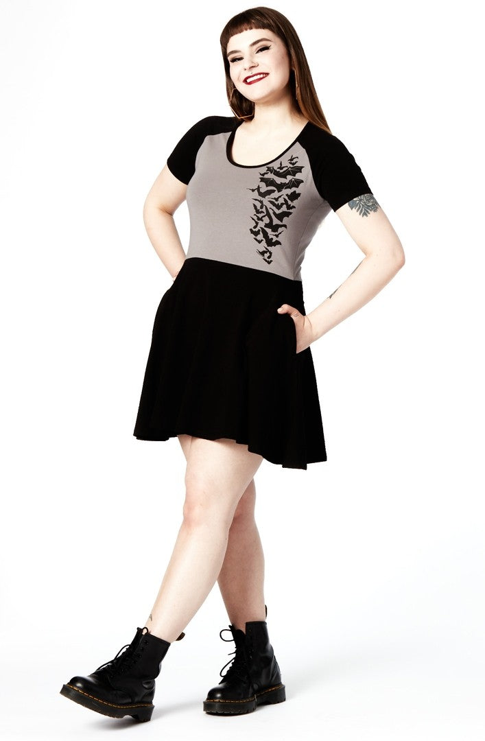 bat skater dress Kreepsville