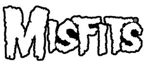 Misfits White Logo Patch - DeadRockers