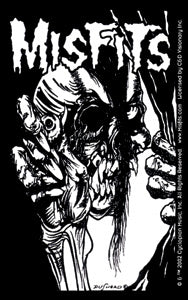 Misfits Eyeball Skull Sticker