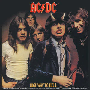 AC/DC Highway To Hell Sticker