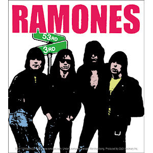 Ramones 53rd & 3rd Sticker