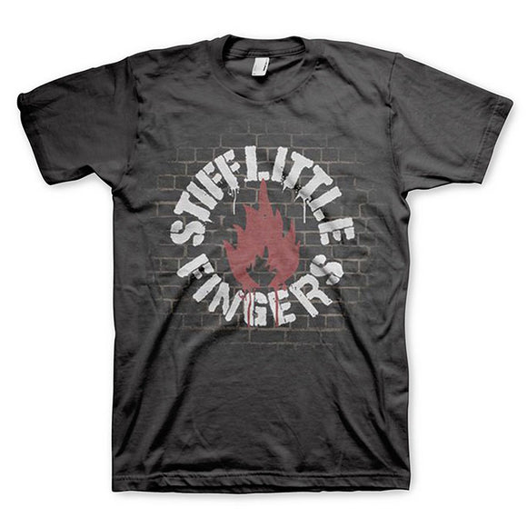 Stiff Little Fingers Logo Band Shirt