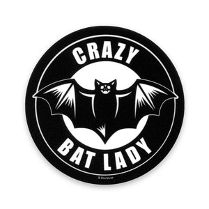 Crazy Bat Lady Sticker